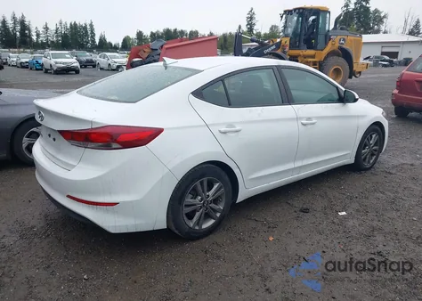 2018 Hyundai Elantra Sel z USA, uszkodzony, nr VIN 5NPD84LFXJH315703